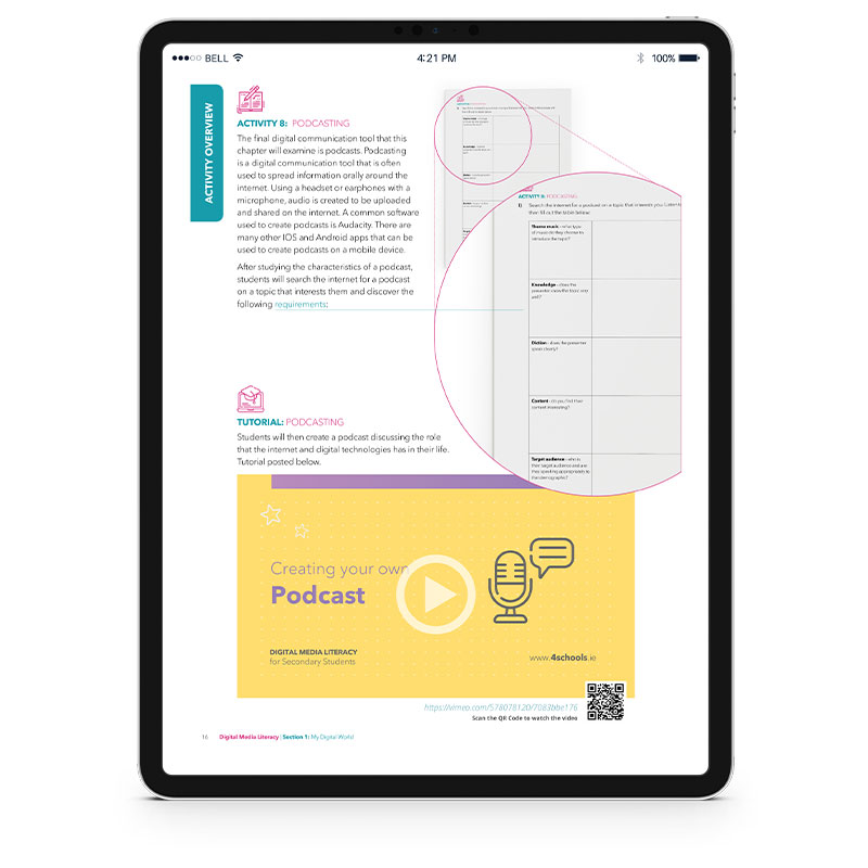 Digital Media Literacy for Secondary Students (Teacher Manual) (e-Book)